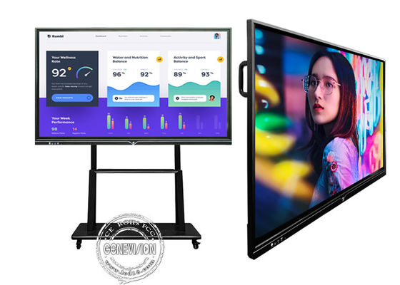 4K 20 punti a 75 pollici del touch screen LED di lavagna interattiva dello schermo piatto per la conferenza Meetting