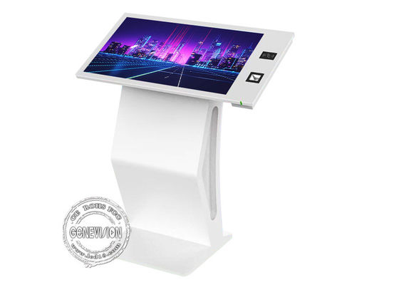 Esposizione a 43 pollici del chiosco di Digital del touch screen di PCAP con il 2D analizzatore di QR