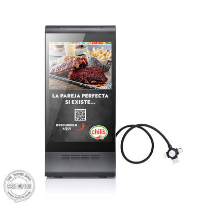 Riproduttore video LCD dello schermo doppio del FCC 800x1280 per la pubblicità