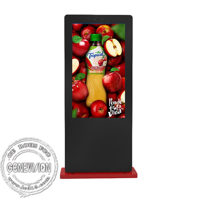 43 - pavimento 65inch che sta Digital all'aperto che annuncia schermo con 2000nits