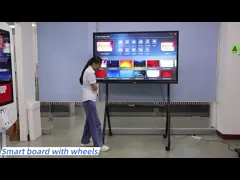 700cd/㎡ tutto in una lavagna del touch screen del metallo SPCC 4k